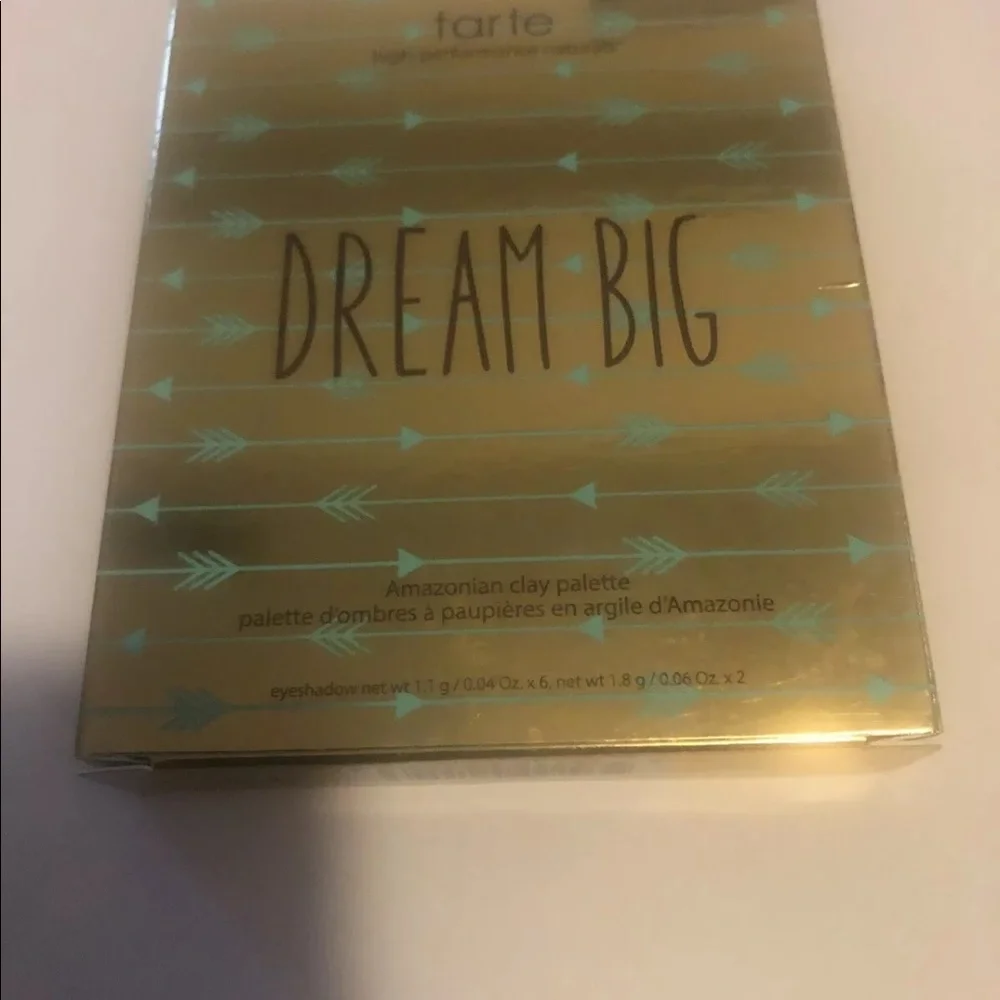 TARTE Dream Big Eyeshadow Palette NIB $30